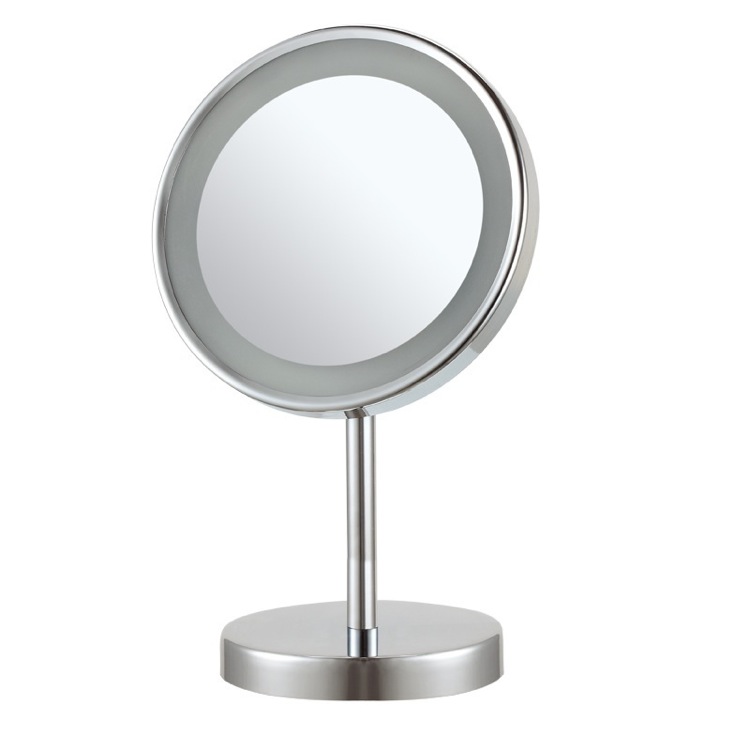 Nameeks Ar7711 By Nameek S Glimmer Round Free Standing 3x Led Makeup Makeup Mirror Nameeks Ar7711 Round Free Standing 3x Led