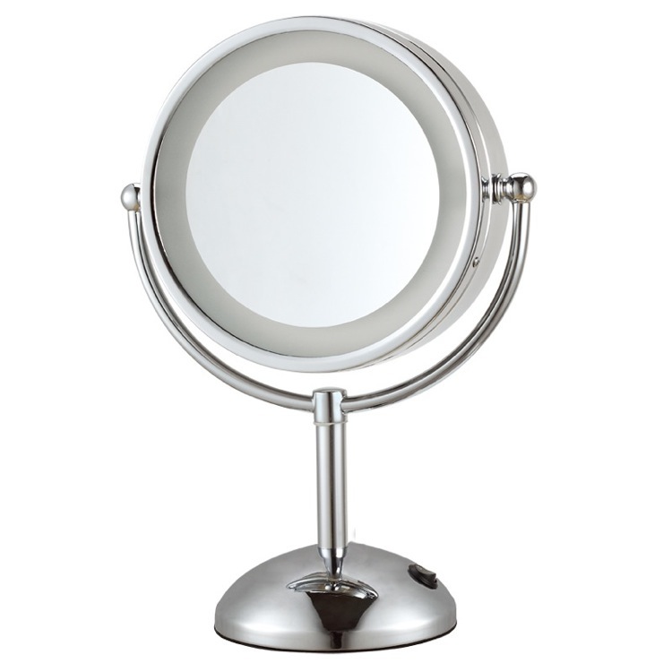 round makeup mirror with lights