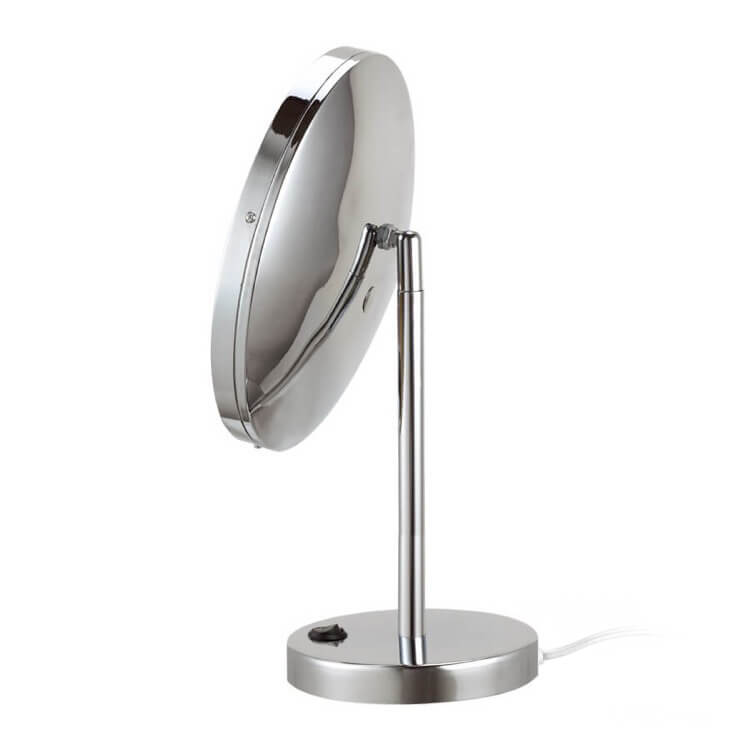 Free Standing 10x Led Makeup Mirror, 10x Magnifying Mirror On Stand