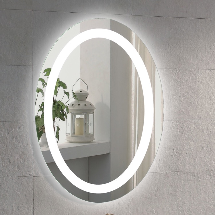 Nameeks Arrov By Nameek S Glimmer 20 X 28 Inch Illuminated Oval Vanity Mirror Nameeks Arrov 20 X 28 Inch Illuminated Oval