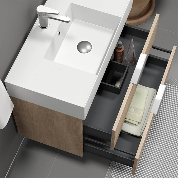 Nameeks DERIN224 By Nameek's Derin Bathroom Vanity, Modern, 32 ...