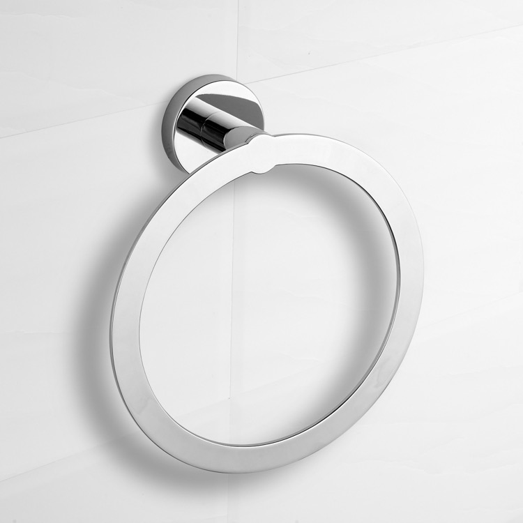 Nameeks NCB74 Modern Polished Chrome Towel Ring