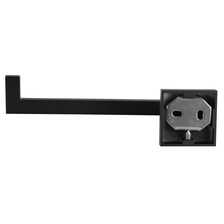 Nameeks Malta Contemporary Toilet Paper Holder in Matte Black