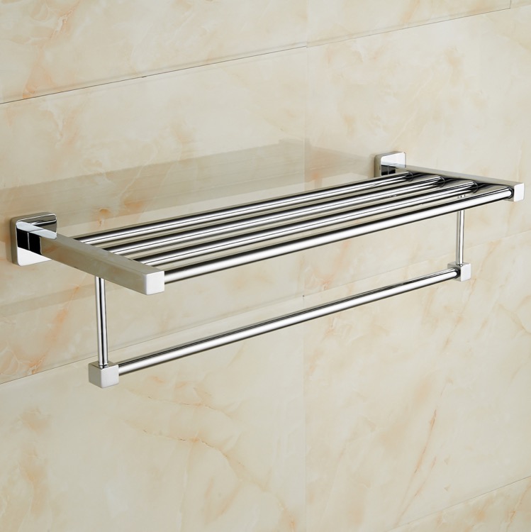 Nameeks Nameeks General Hotel Wall Mounted Towel Rack in Chrome Nameeks Nameeks General Hotel Wall Mounted Towel Rack in Chrome