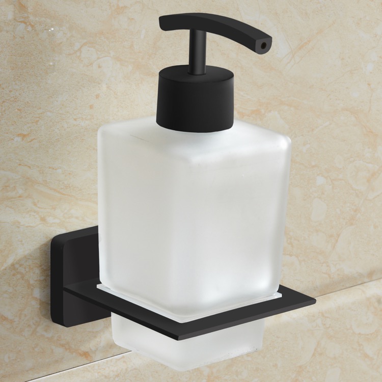 Gedy by Nameeks Lounge Shower Soap Dish; Matte Black 5412