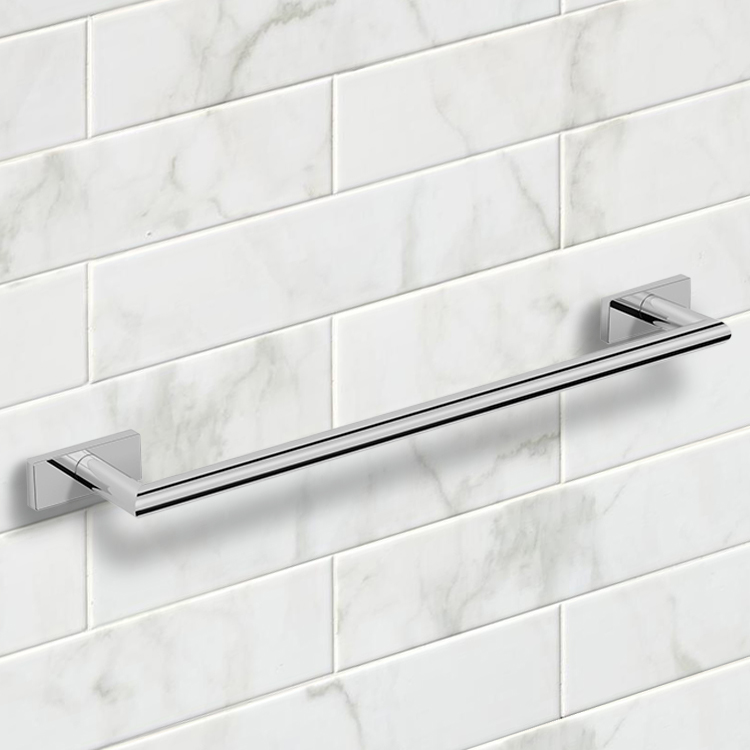 Nameeks Nameeks Boutique Hotel 1-Bar Towel Rack in Polished Chrome Nameeks Nameeks Boutique Hotel 1-Bar Towel Rack in Polished Chrome