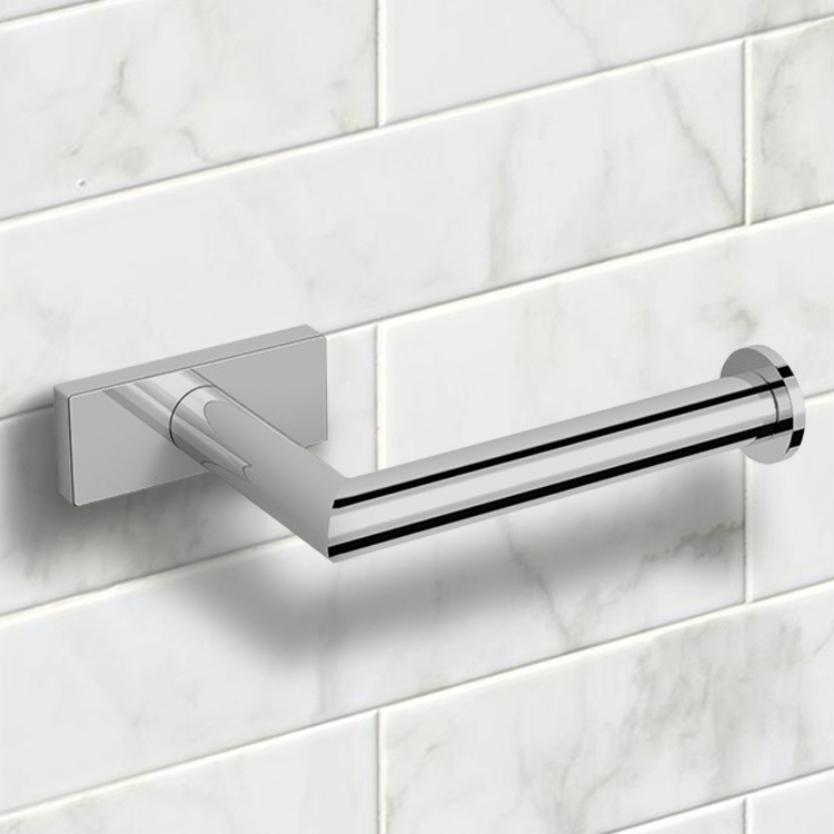 Toilet Paper Holder Polished Chrome Toilet Paper Holder Nameeks NNBL0017