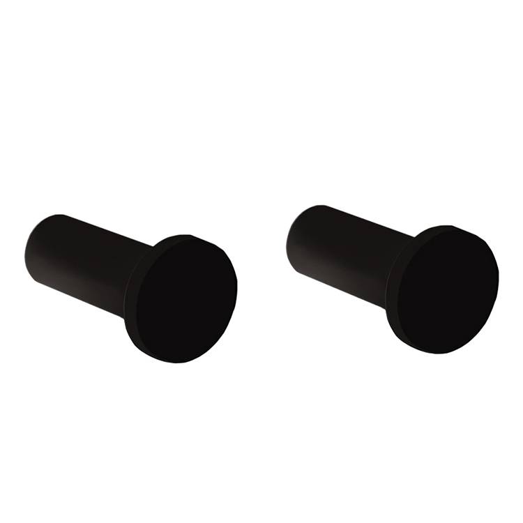 Nameeks HC06 Set of Bathroom Hooks, Matte Black