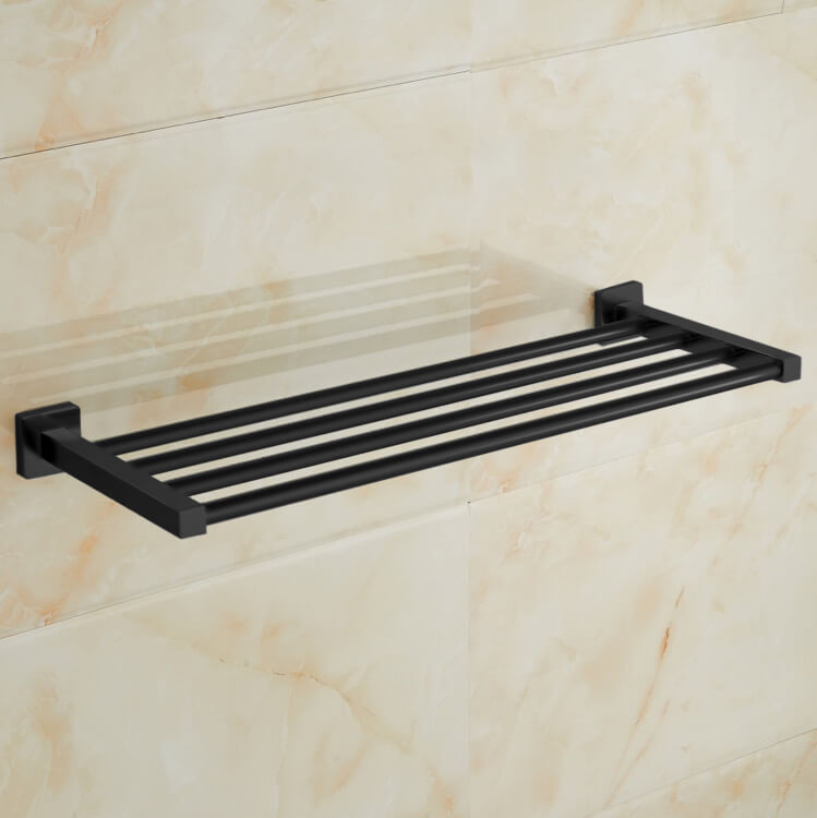 Nameeks NCB91 Matte Black Towel Rack