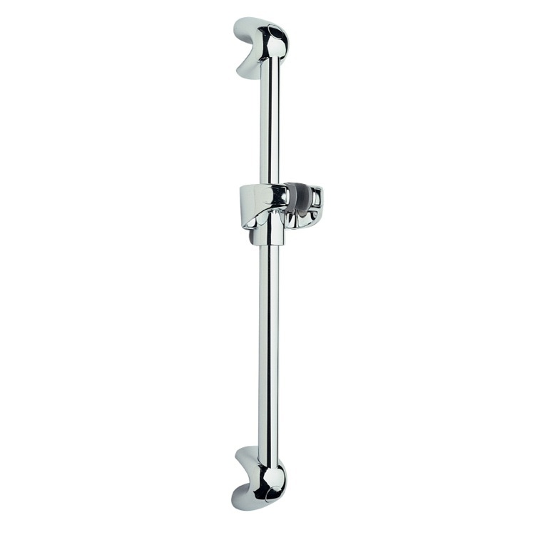 Remer 310 Wall-Mounted Sliding Rail In Chrome Finish