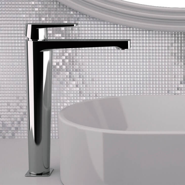 Remer D11l By Nameek S Dream One Hole Vessel Sink Faucet In Multiple Bathroom Faucet Remer D11l One Hole Vessel Sink In Multiple Finishes
