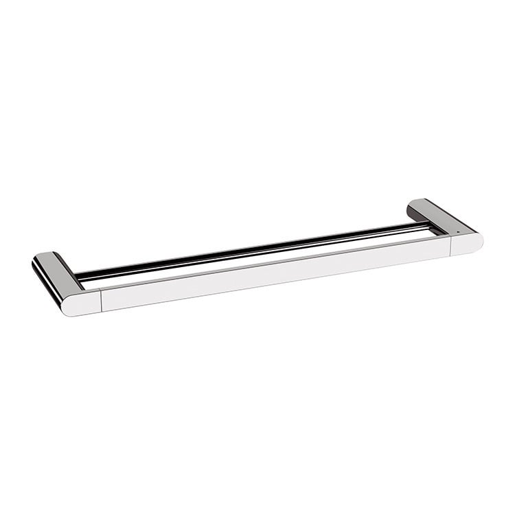 Remer LN33 Double Towel Bar, 24 Inch, Chrome