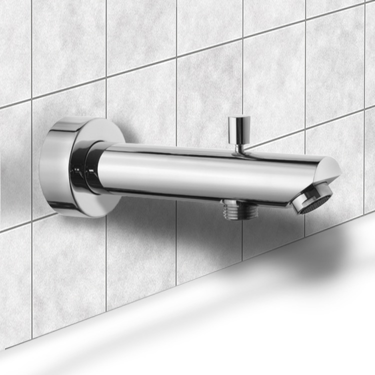 Round Tub Spout With Diverter