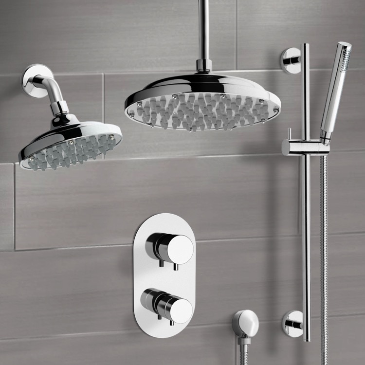 dual shower head sets