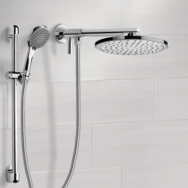 dual shower head valve