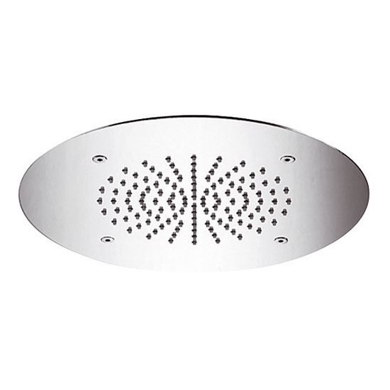 Chrome 16 Flush Ceiling Mount Rain Shower Head