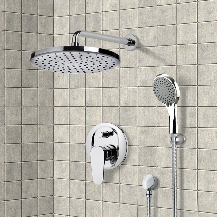 8.5 L x 16 W 8.5 L x 16 W Nameek's Remer SFH6048 Orsino Pressure Balance Shower Faucet 