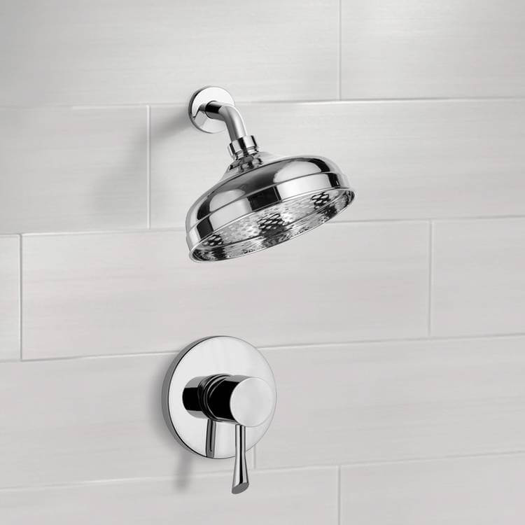 Shower Faucet, Remer SS1103, Shower Faucet Set with 8 Inch Rain Shower Head