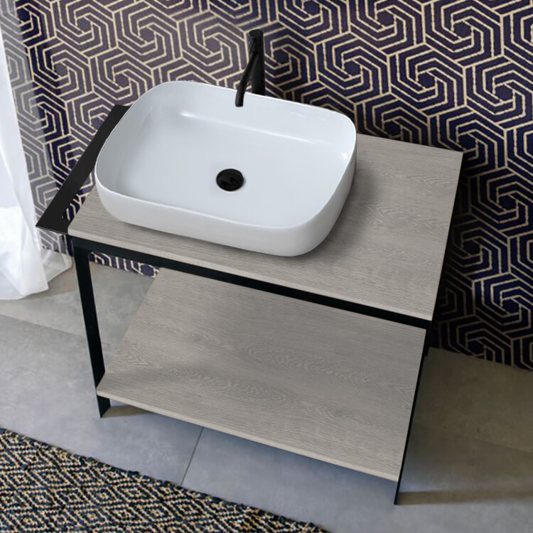 Scarabeo 1804 Sol4 88 By Nameek S Solid, Console Vanity For Vessel Sink