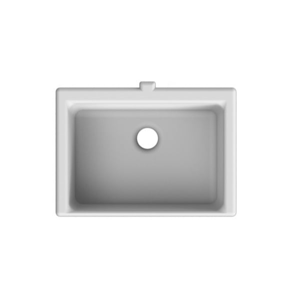 Scarabeo 5211 By Nameek's Etra Sleek Rectangular Ceramic Wall Mounted With Counter  Space - TheBathOutlet