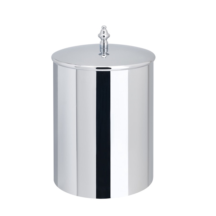Stilhaus 994el 08 By Nameek S Elite Chrome Waste Bin With Cover Chrome Waste Bin With Cover