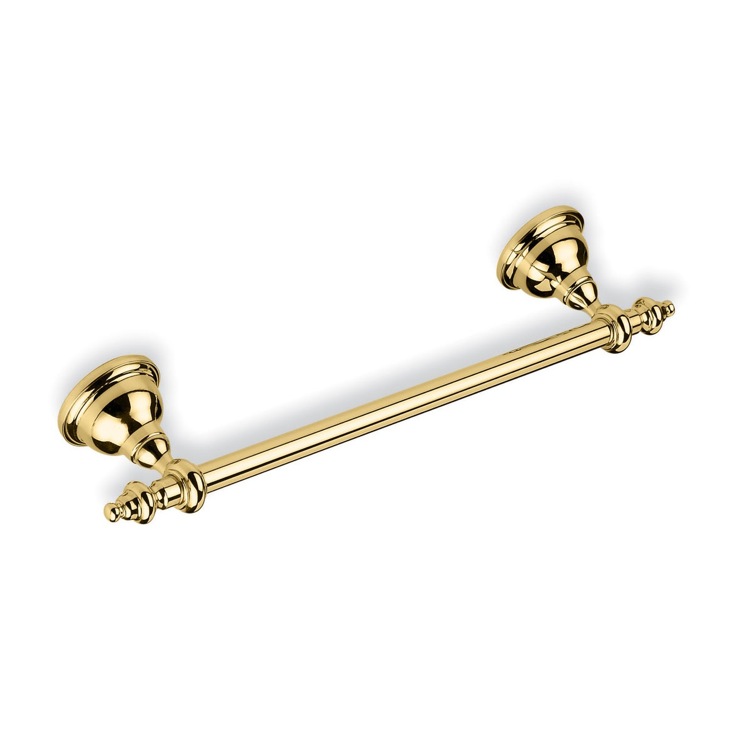 StilHaus EL06-16 Towel Bar, Gold, 16 Inch, Classic Style
