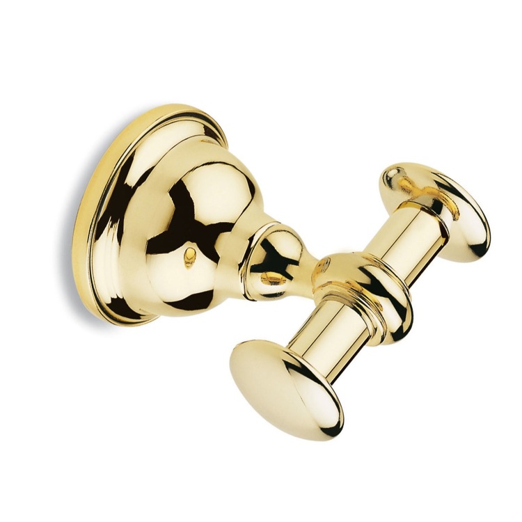StilHaus EL13-16 Gold Finish Classic Style Robe Hook