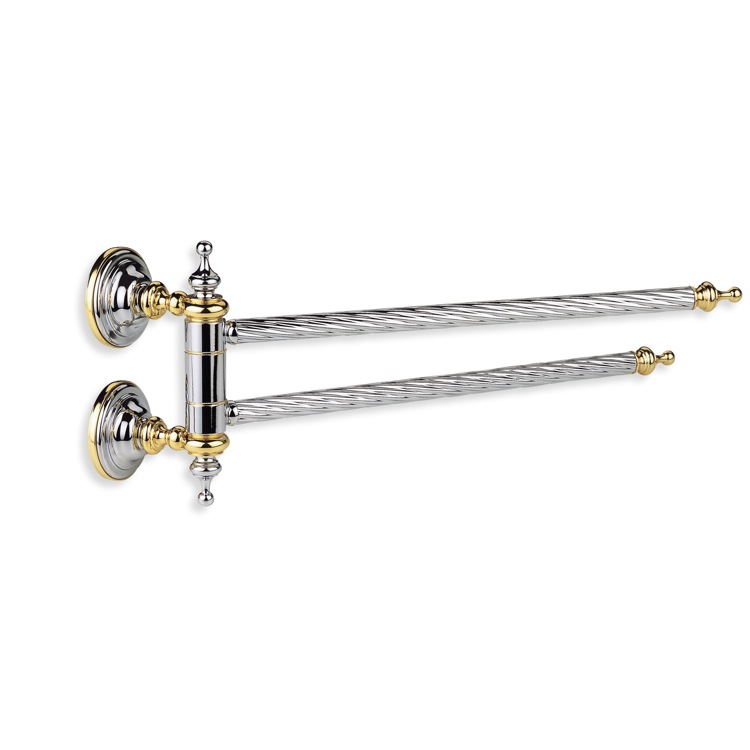 Stilhaus G16 02 By Nameek S Giunone 15 Inch Clic Style Chrome And Swivel Towel Bar Stilhaus G16 02 15 Inch Clic Style Chrome And