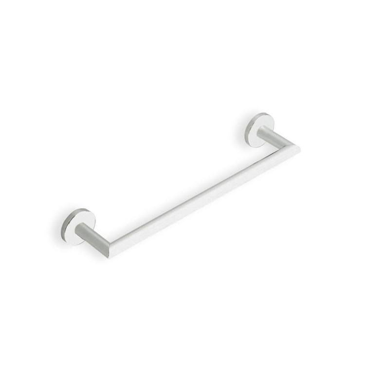 StilHaus ME06-36 Towel Bar, Round, 13 Inch, Satin Nickel