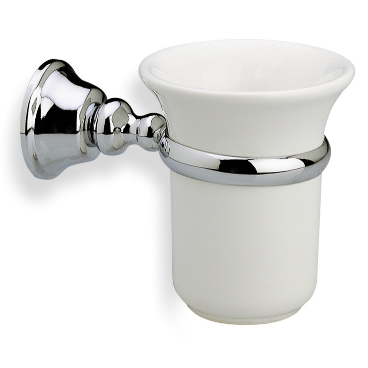 Ceramics Toothbrush Cup for Bathroom Holder for White 