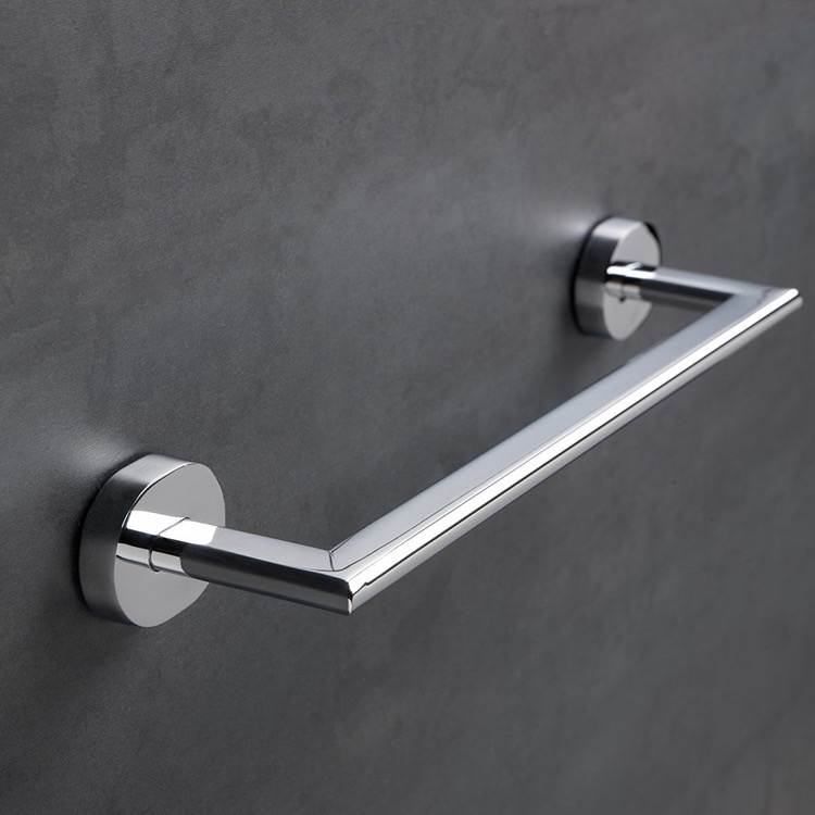 StilHaus DI06-08 Towel Bar, 13 Inch, Chrome