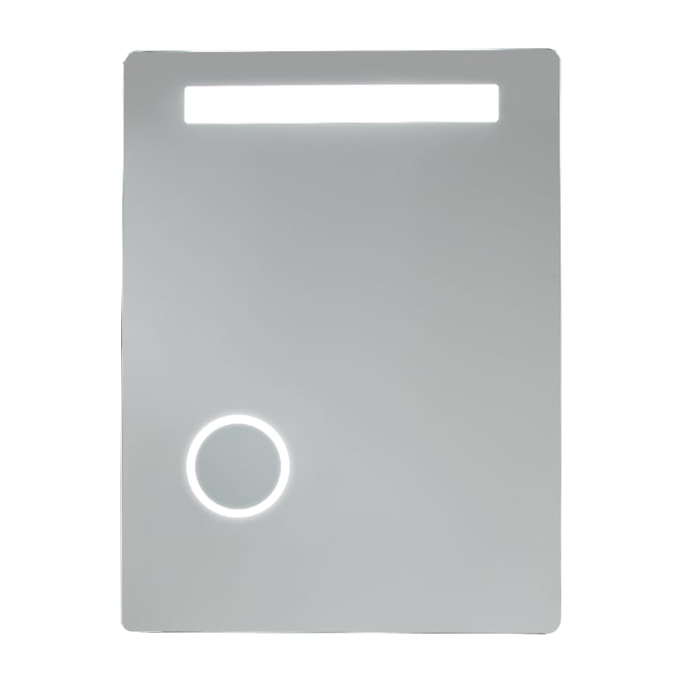 Vanita And Casa 8060-703S Lighted Bathroom Mirror, Rectangular