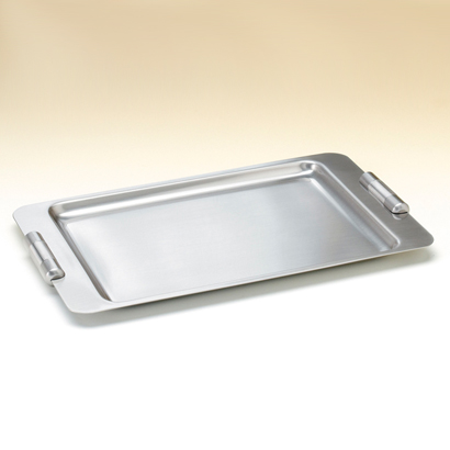Windisch 51228-CR Rectangle Metal Bathroom Tray Made in Brass