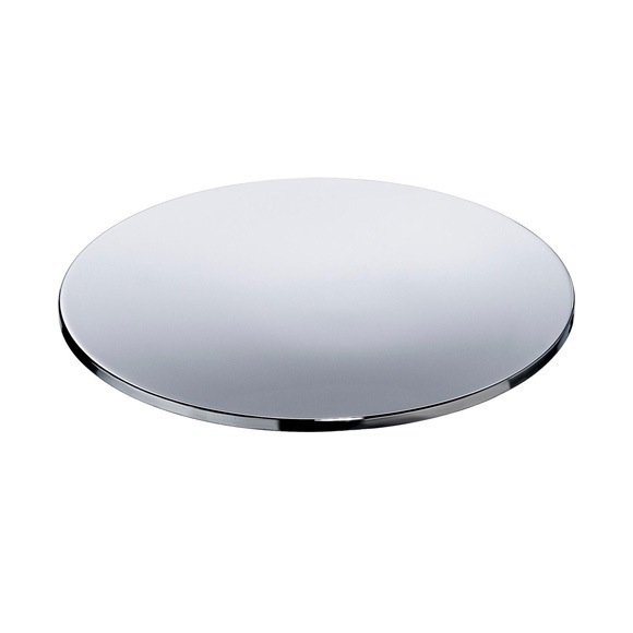 Windisch 92195 By Nameek S Complements Free Standing Br Round Free Standing Br Round Soap Dish With Chrome Or Gold Finish