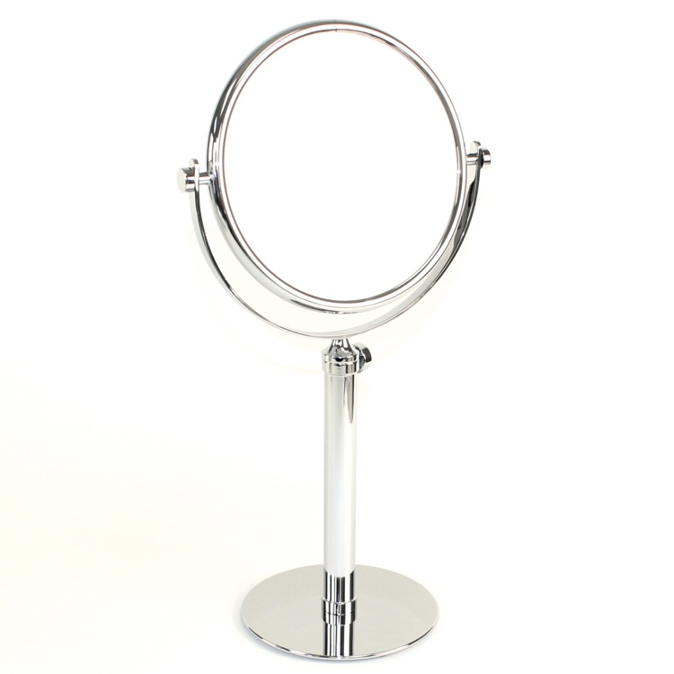 Tall Pedestal Double Face Brass 3x, What Is The Highest Magnification For A Makeup Mirror
