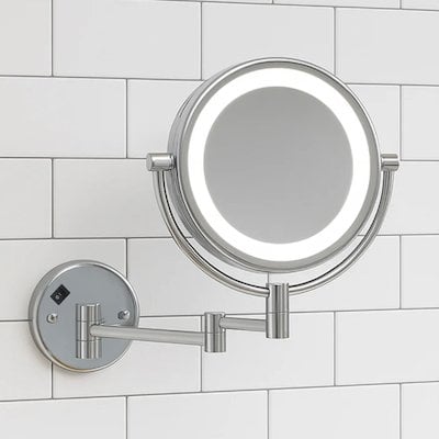 Chrome Makeup Mirrors
