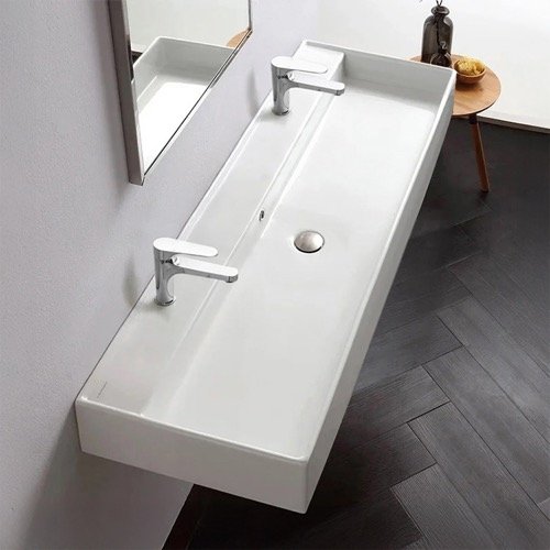 Trough Bathroom Sinks