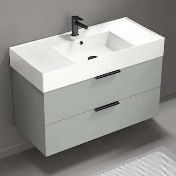 Gray Bathroom Vanities