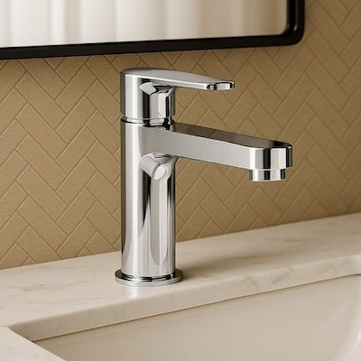 Chrome Bathroom Sink Faucets