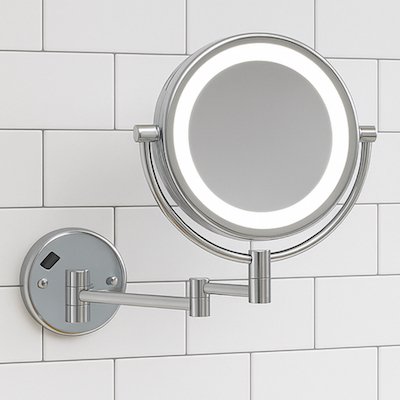Chrome Makeup Mirrors