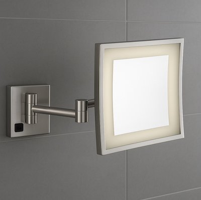 Hardwired Makeup Mirrors