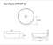 Round Black Vessel Sink in Ceramic