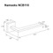Towel Bar, 9 Inch, Chrome