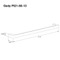 Towel Bar, 31.5 Inch, Polished Chrome
