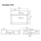 Wall Mount Sink - Modern, 24