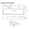 Wall Mount Sink - Trough, Double, 48