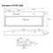 Wall Mount Sink - Trough, Double, 48