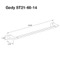 Towel Bar, 24 Inch, Modern, Matte Black